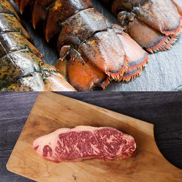 Striploin & Maine Lobster Tails