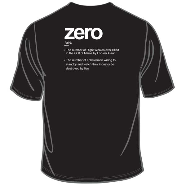 Zero shirt back